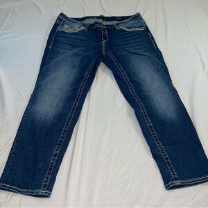 Vigoss Women's Blue Ankle & Cropped Jeans